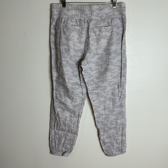 Athleta ladies Cabo tide linen jogger 100% linen pants size 10 - Picture 7 of 11